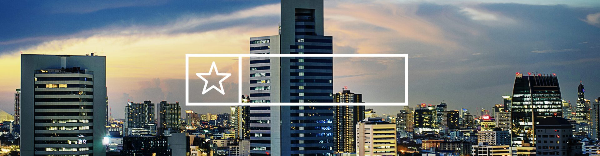 Star Favourite Label Box Bar Banner Graphic